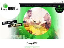 Tablet Screenshot of e-very-body.de